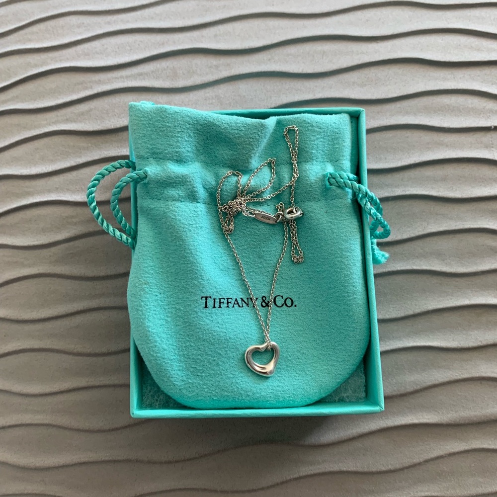 Tiffany & Co. Elsa Peretti Open Heart Neklace